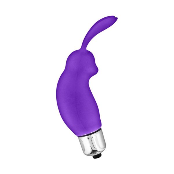 Stimulateur de clitoris vibrant violet rabbit 